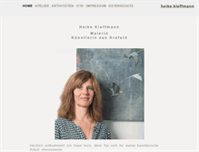 Tablet Screenshot of heike-kleffmann.de